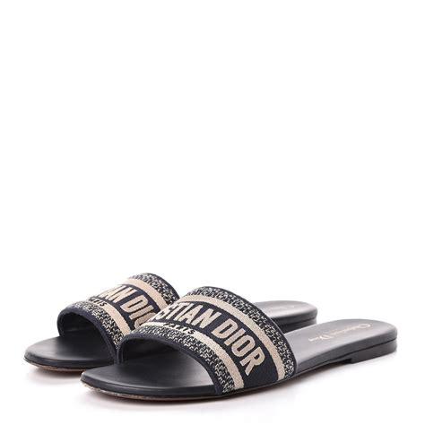 christian dior dway slide sandals.